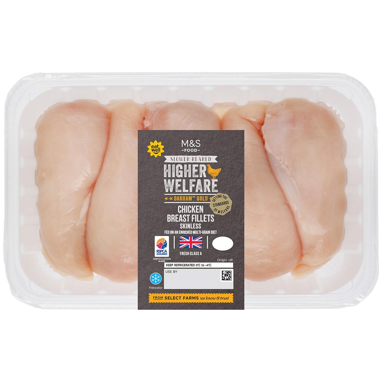 M&S Oakham Gold Chicken Breast Fillets