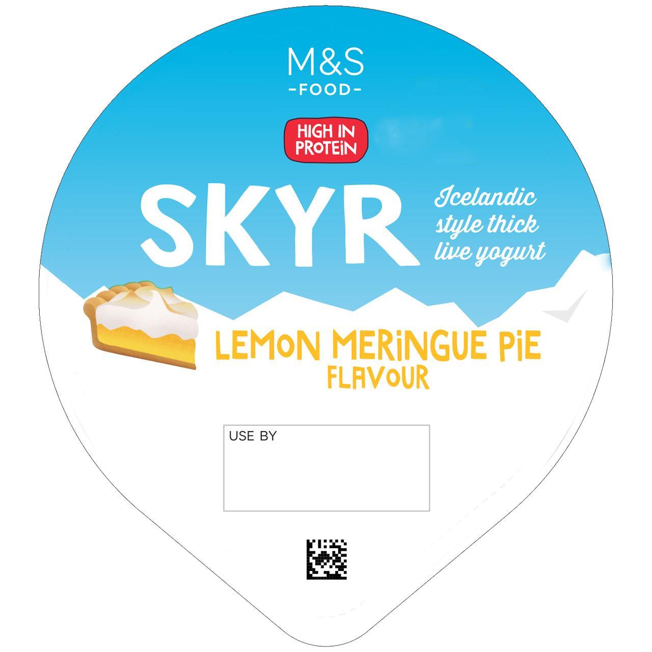 M&S Lemon Meringue Skyr Yogurt