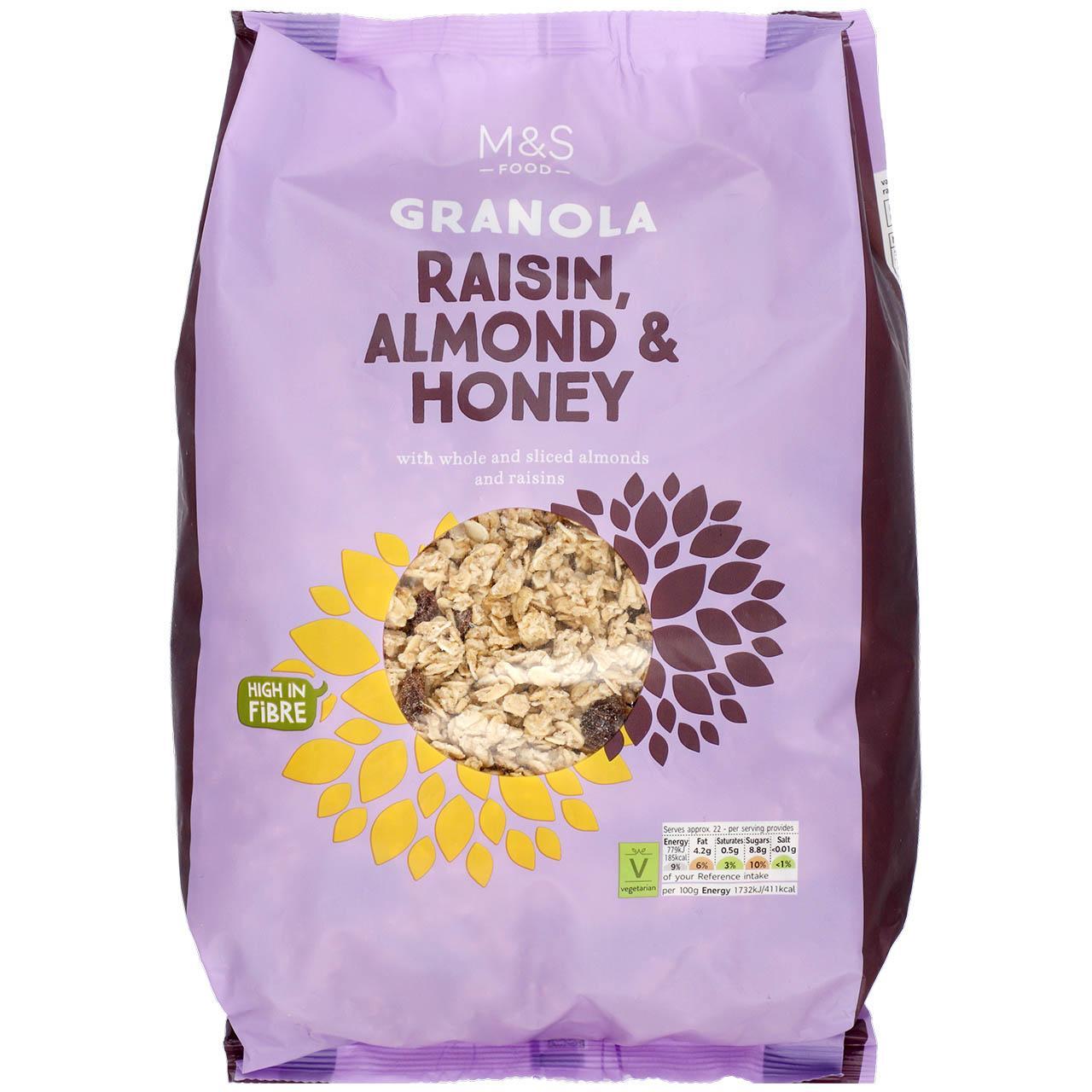 M&S Raisin Almond & Honey Granola