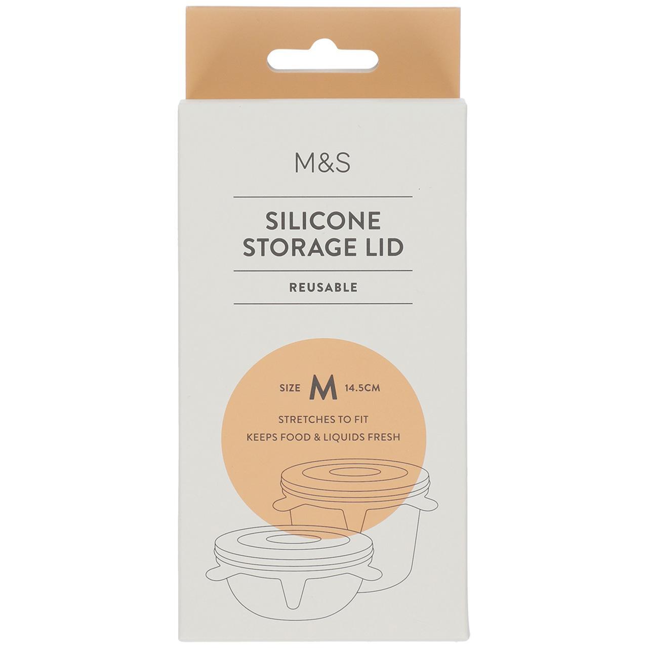 M&S Medium Silicone Storage Lid