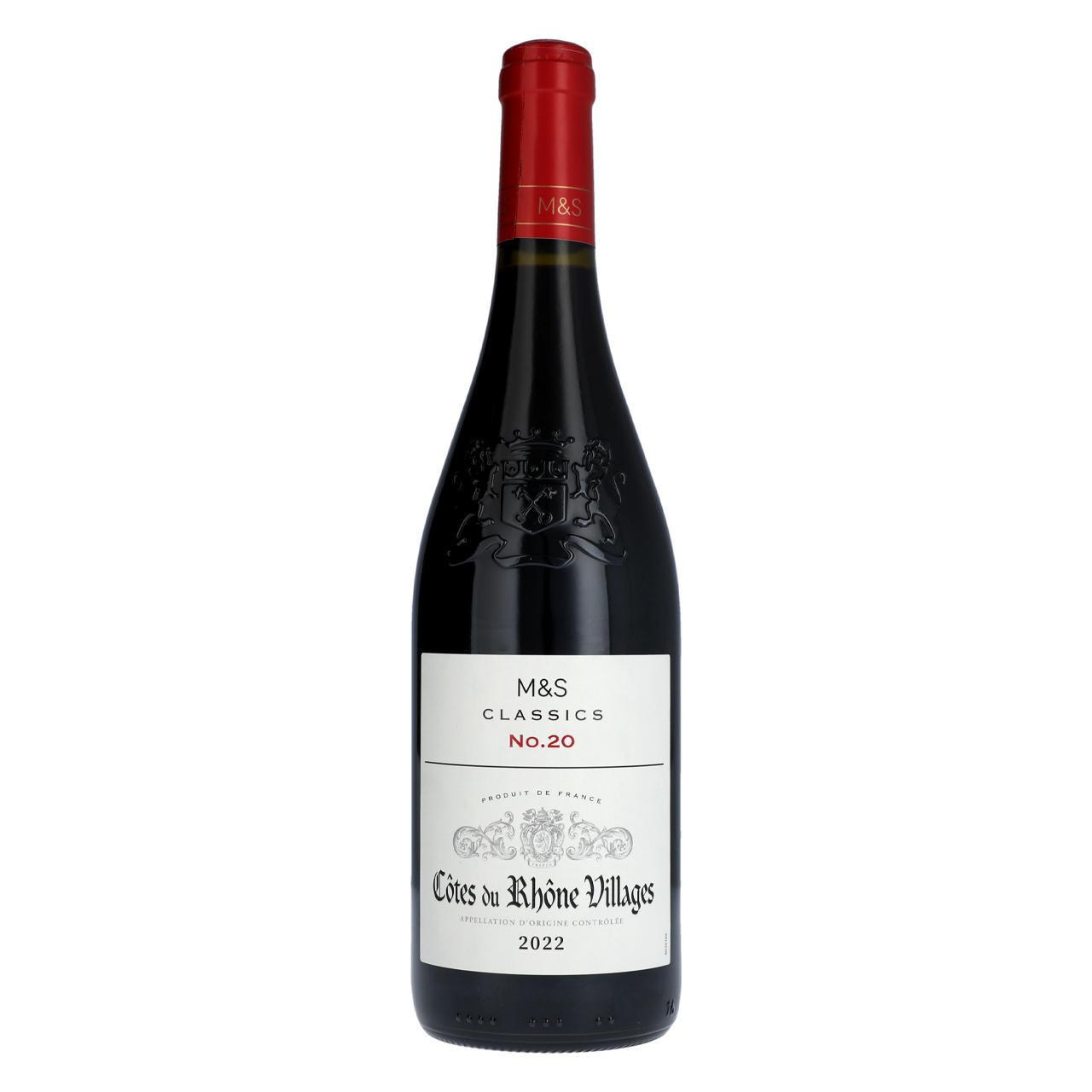 M&S Classics Cote du Rhone Half Bottle