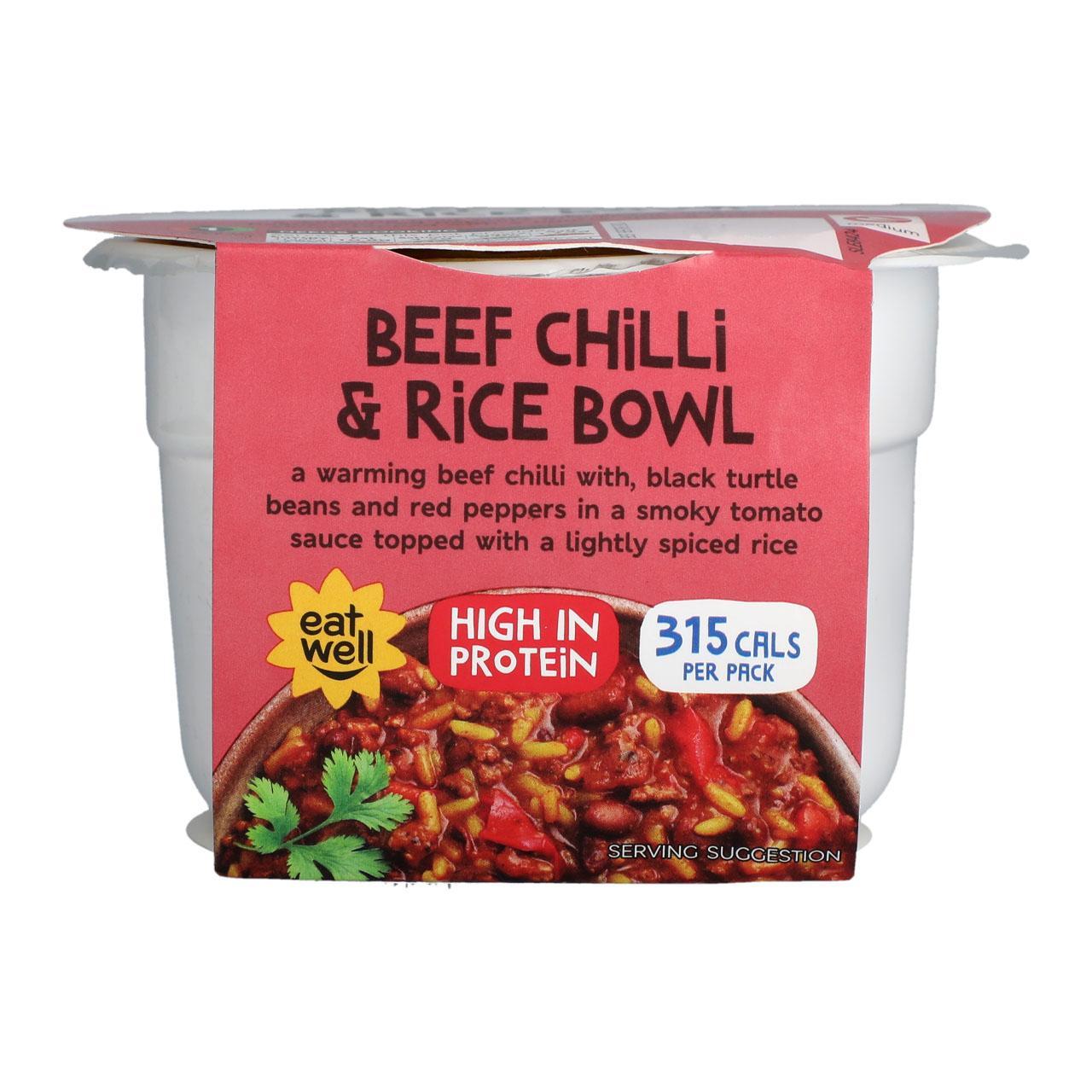 M&S Beef Chilli & Rice Bowl