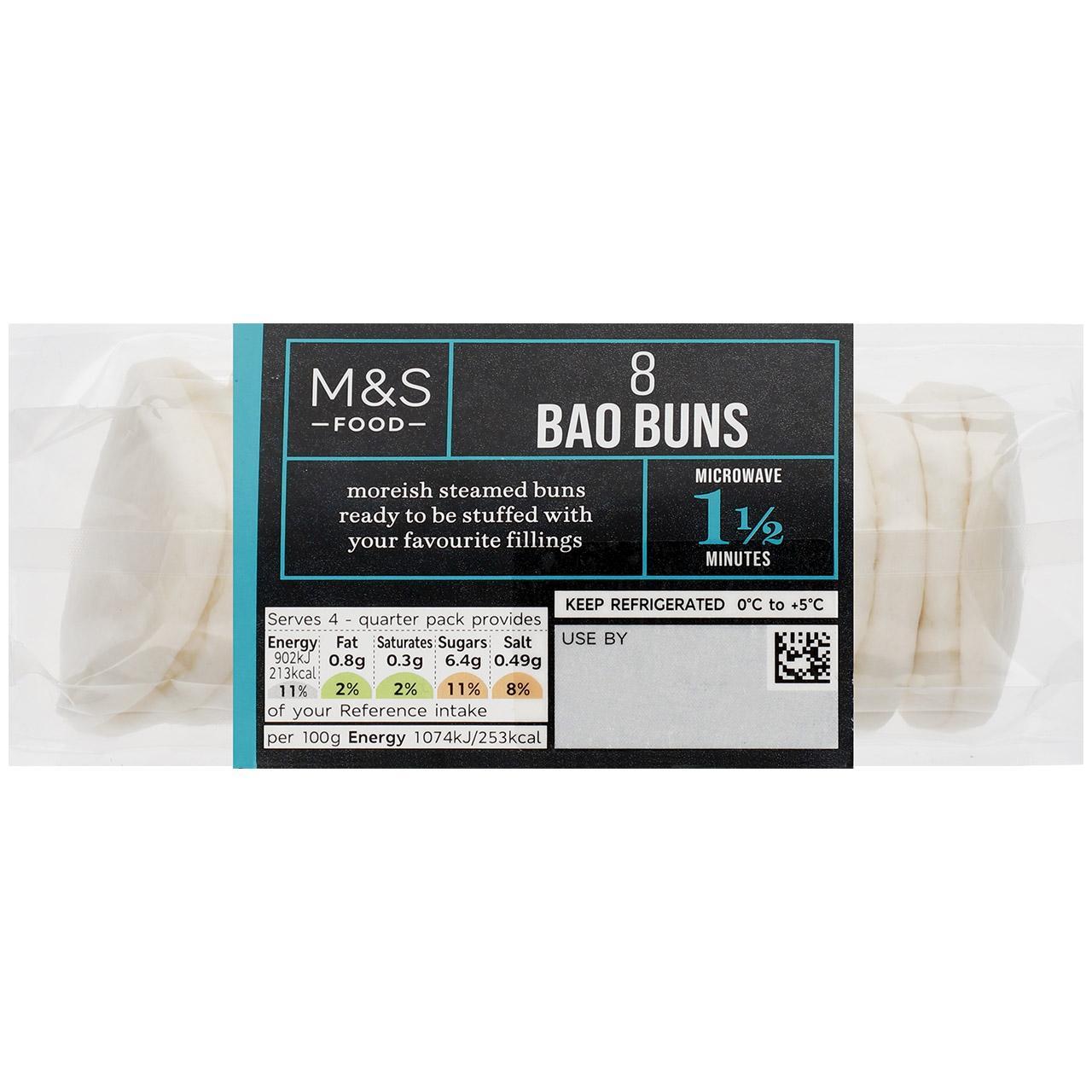 M&S 8 Bao Buns