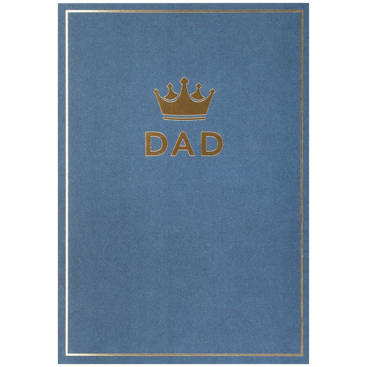 M&S Dad Crown Father's Day Card