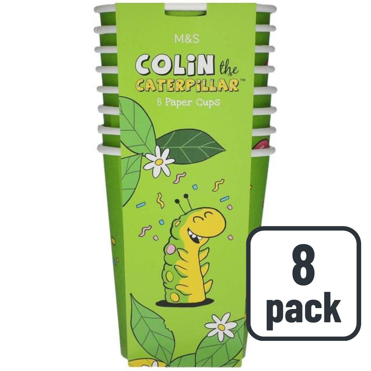 M&S Colin the Caterpillar Party Cups