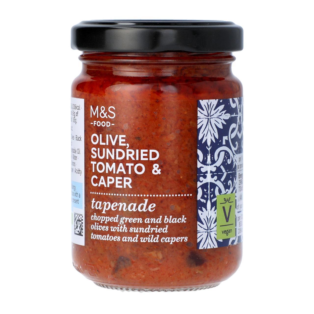 M&S Olive Sundried Tomato & Caper Tapenade