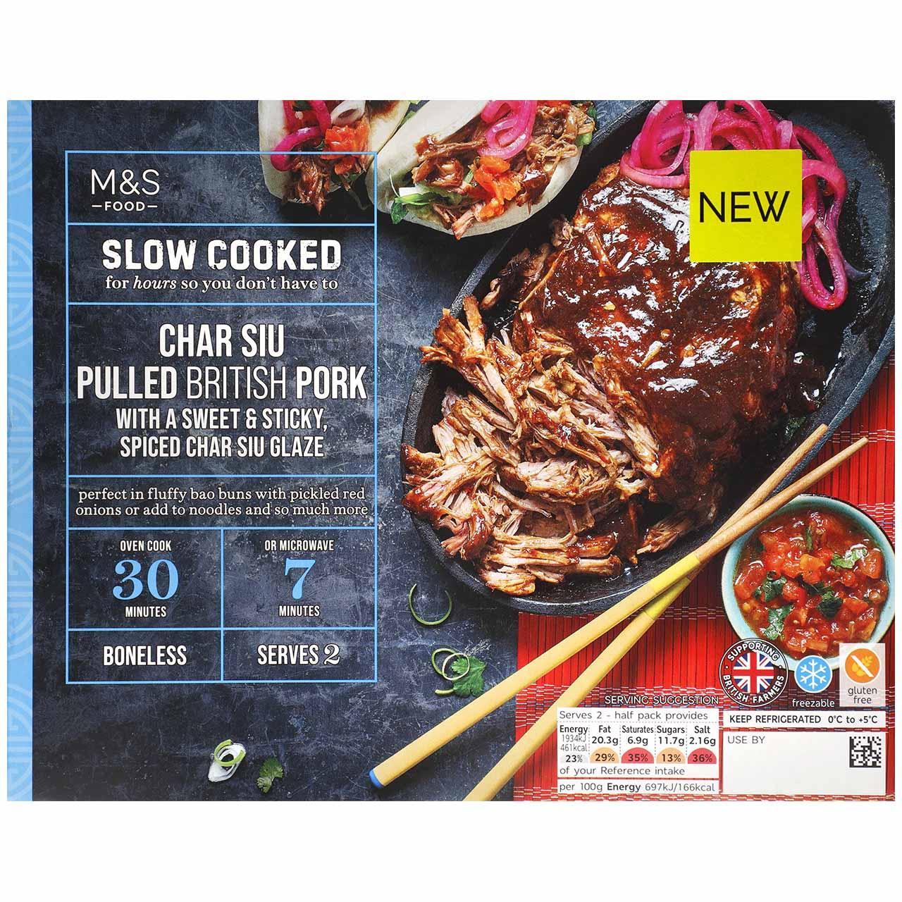 M&S Pulled Char Siu Pork