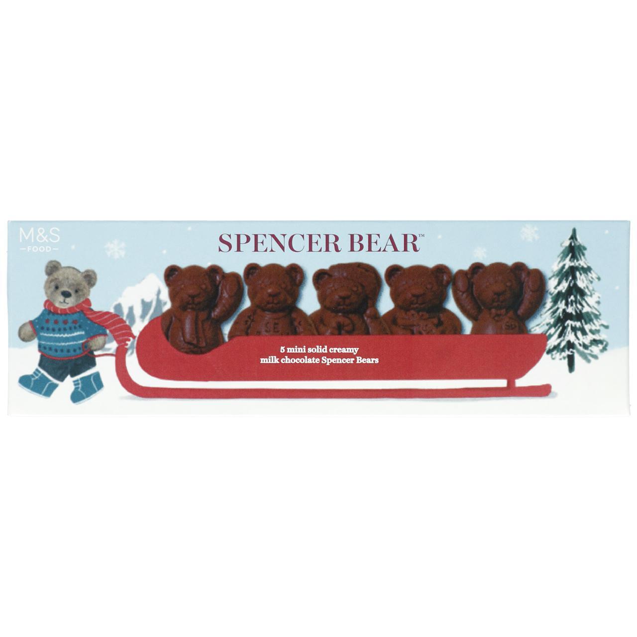 M&S 5 Mini Spencer Bears Chocolates
