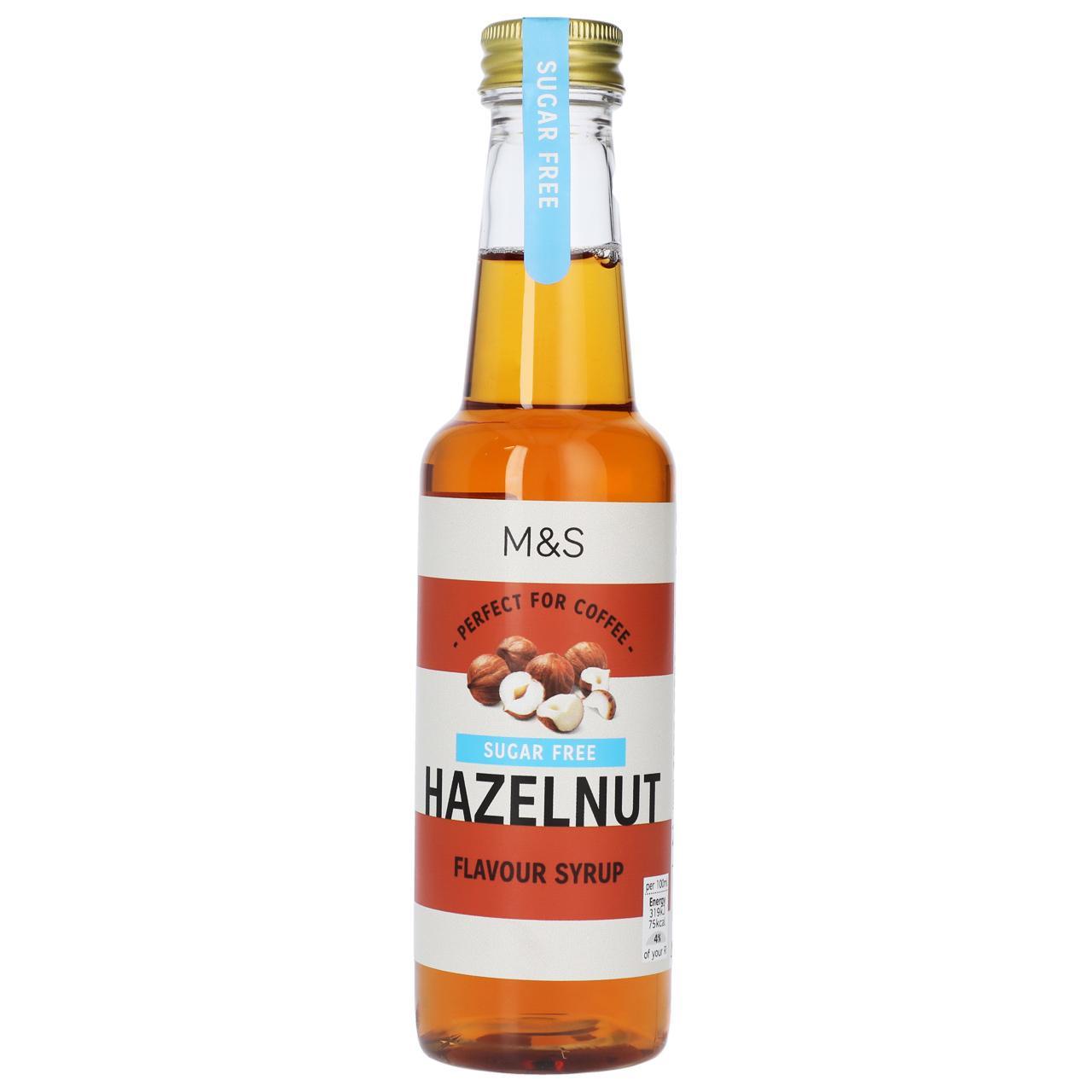 M&S Sugar Free Hazelnut Flavour Syrup