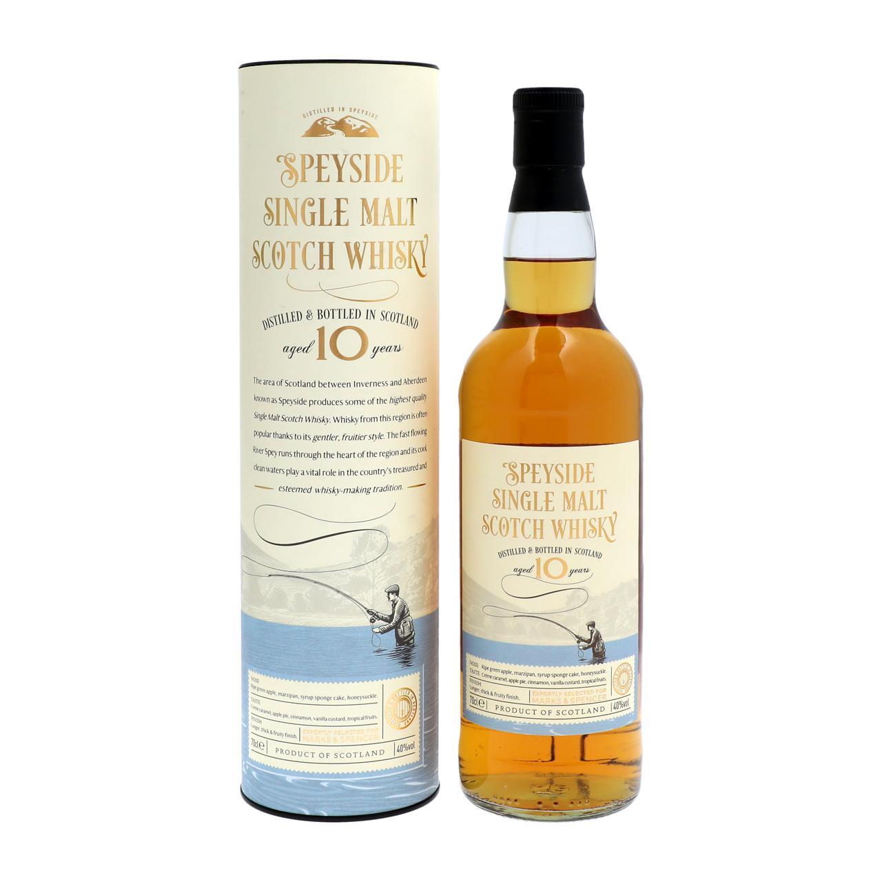 M&S Speyside Single Malt Scotch Whisky