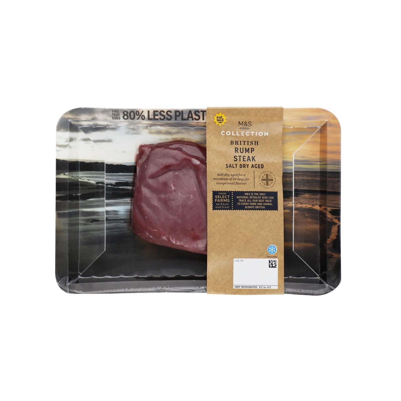 M&S Salt Dry Aged Rump Steak