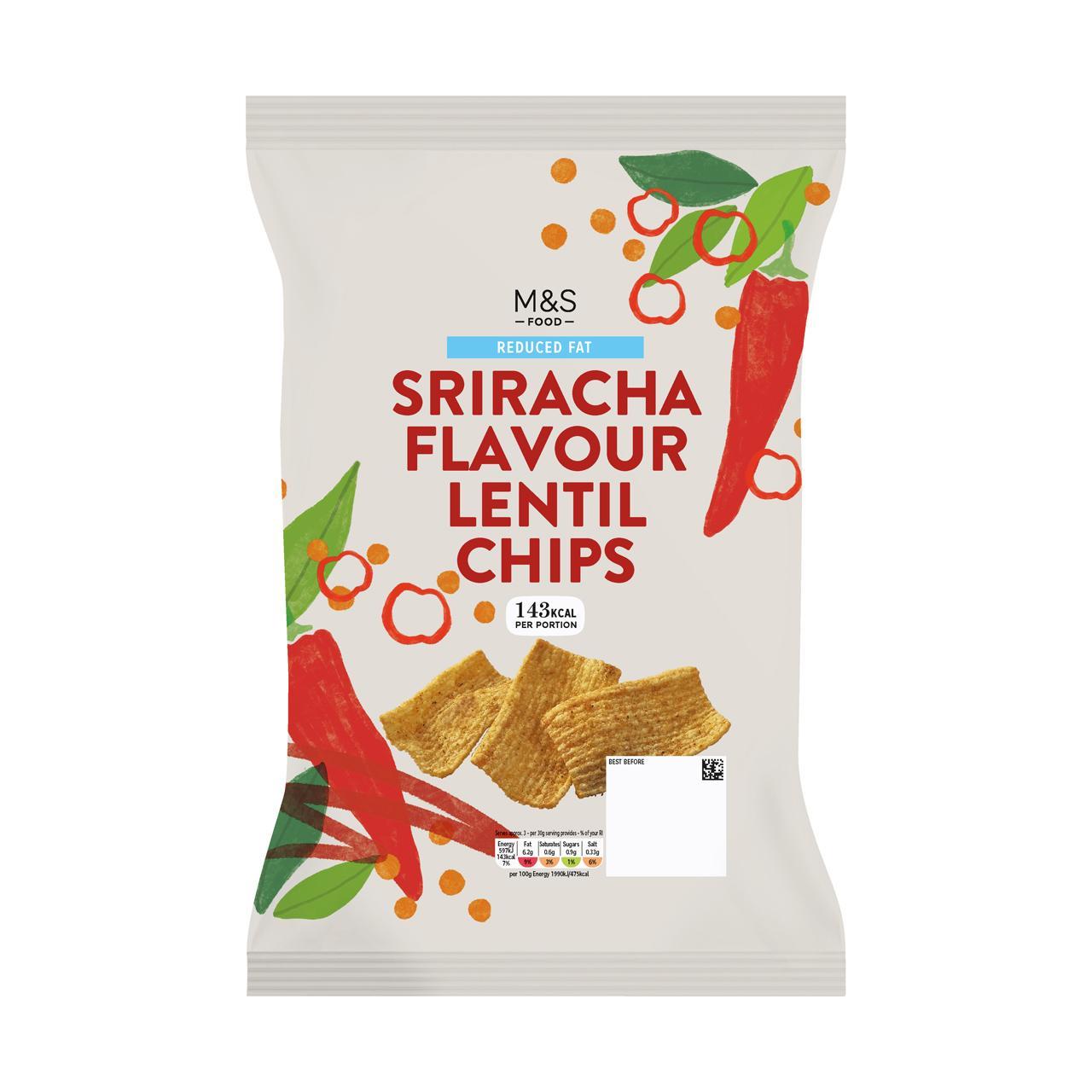 M&S Sriracha Chips