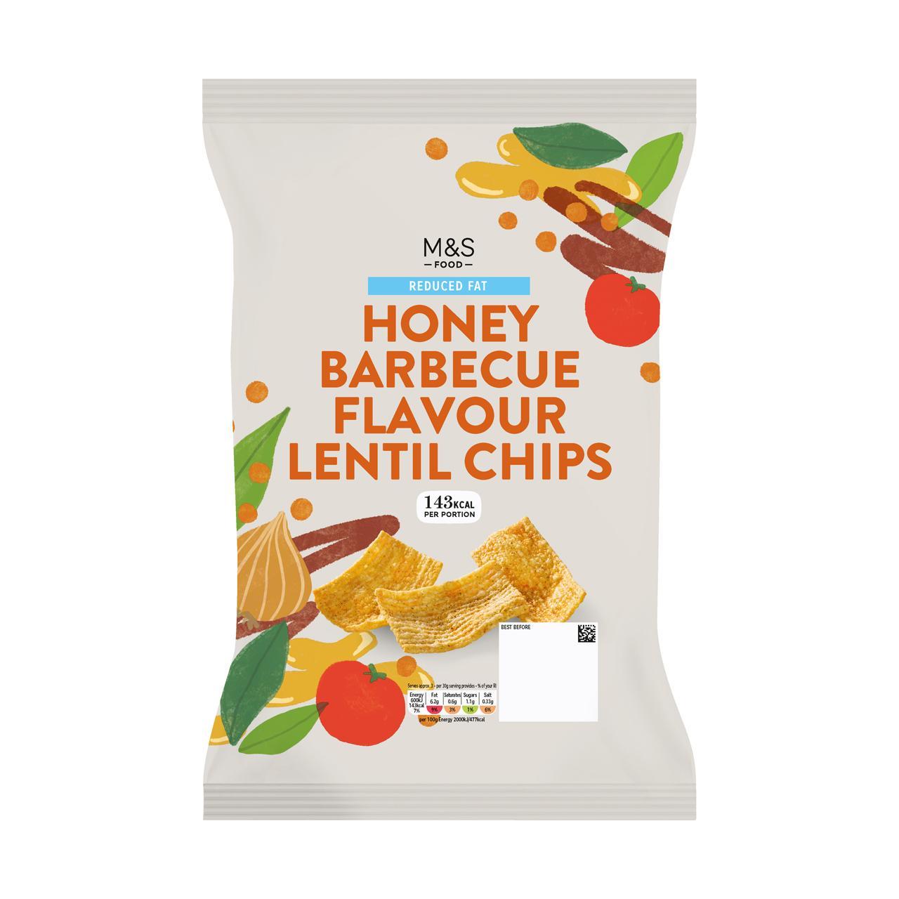 M&S BBQ Lentil Chips