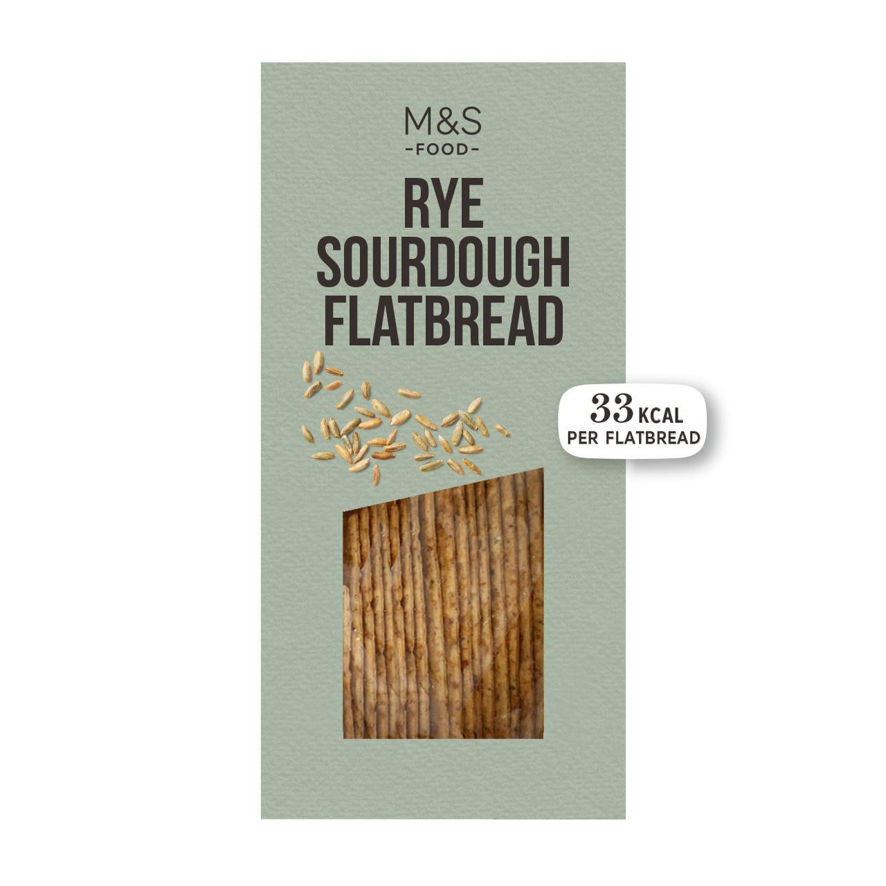 M&S Rye Sourdough Flatbread