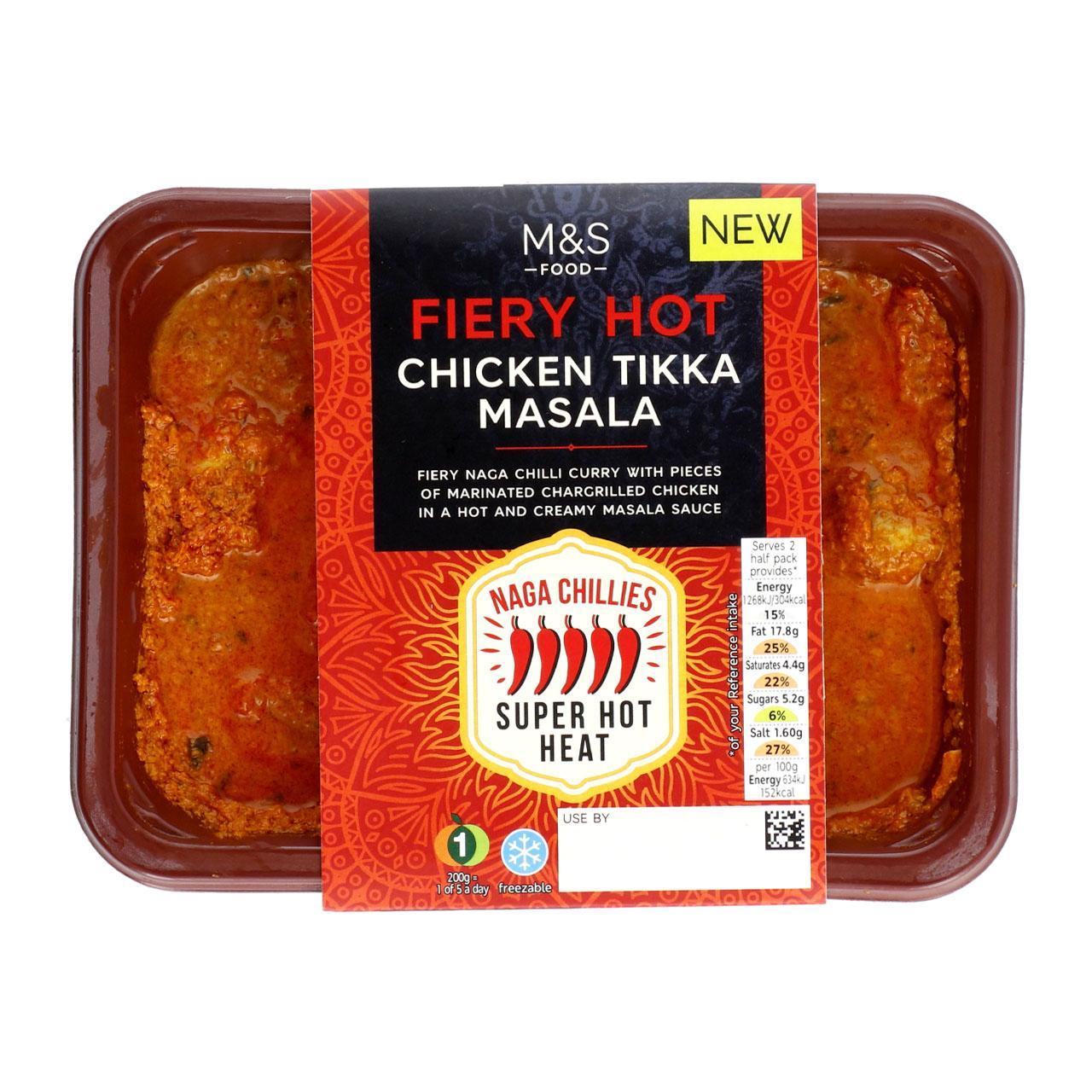 M&S Fiery Hot Chicken Tikka Masala