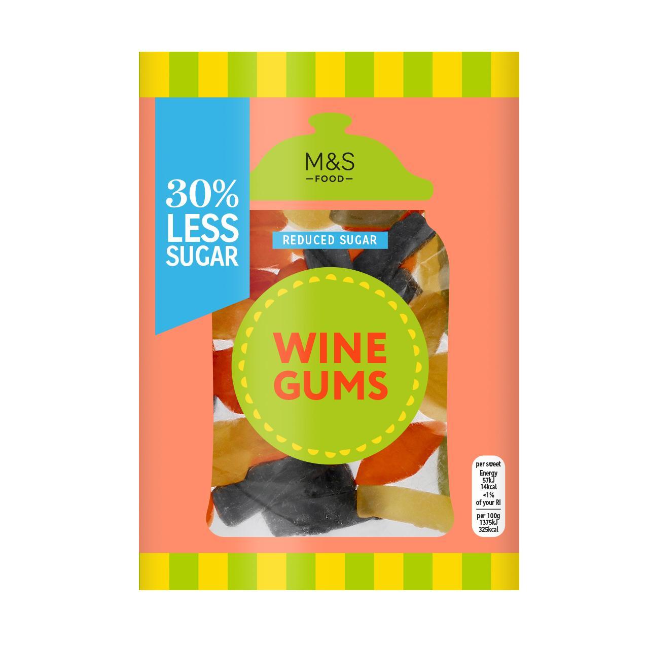 M&S 30% Reduced Sugar Wine Gums