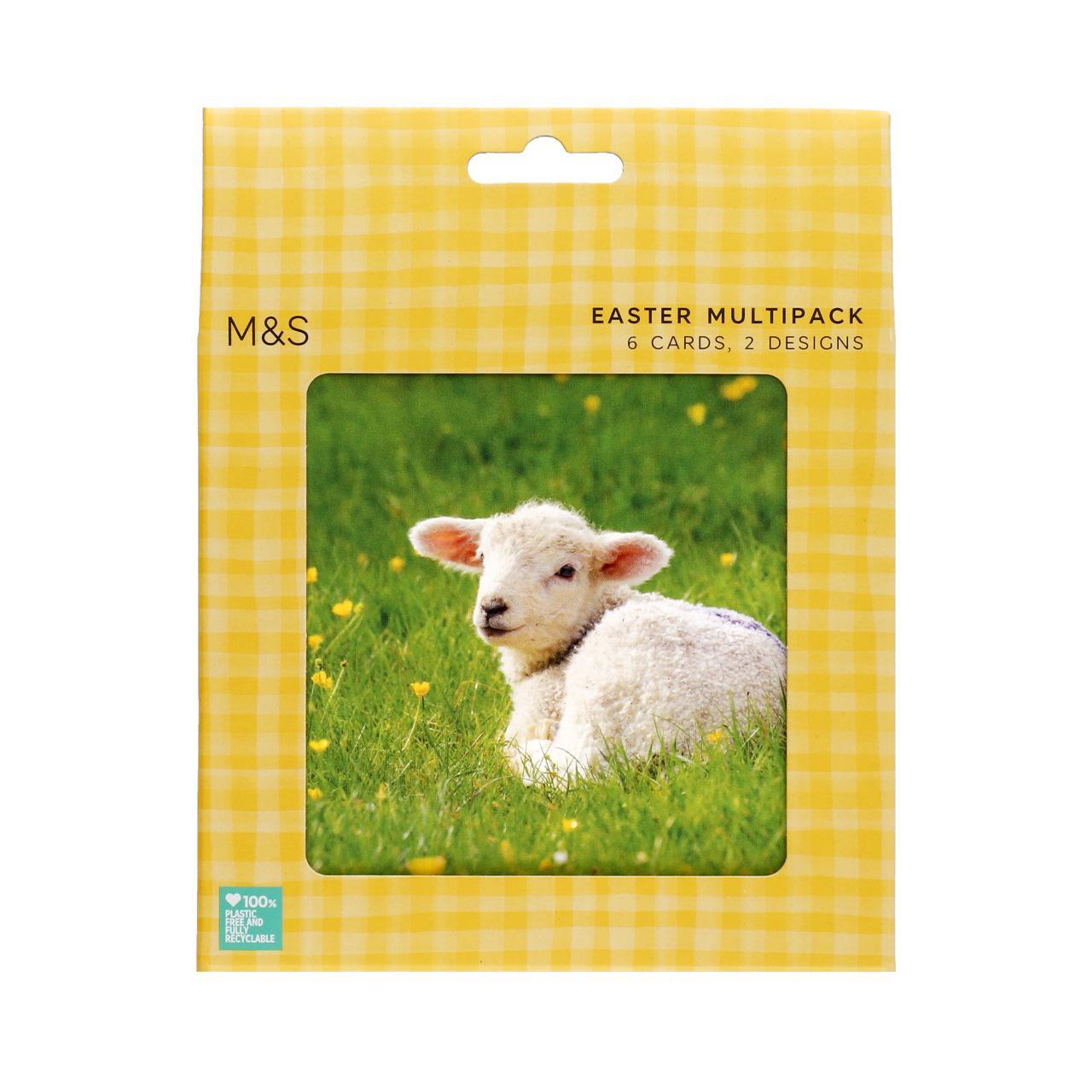 M&S Cute Animal Easter Card Pack