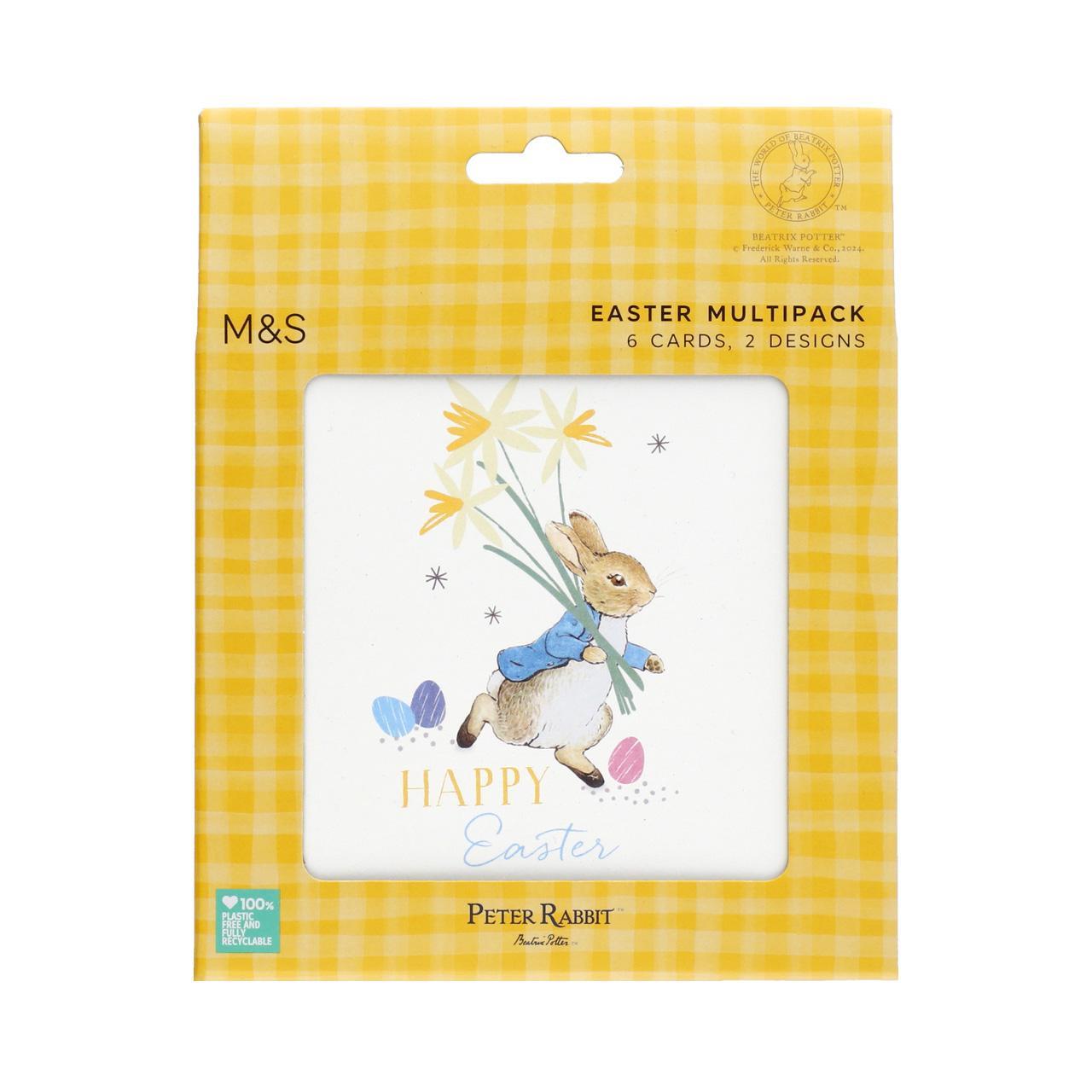 M&S Peter Rabbit Easter Card Pack