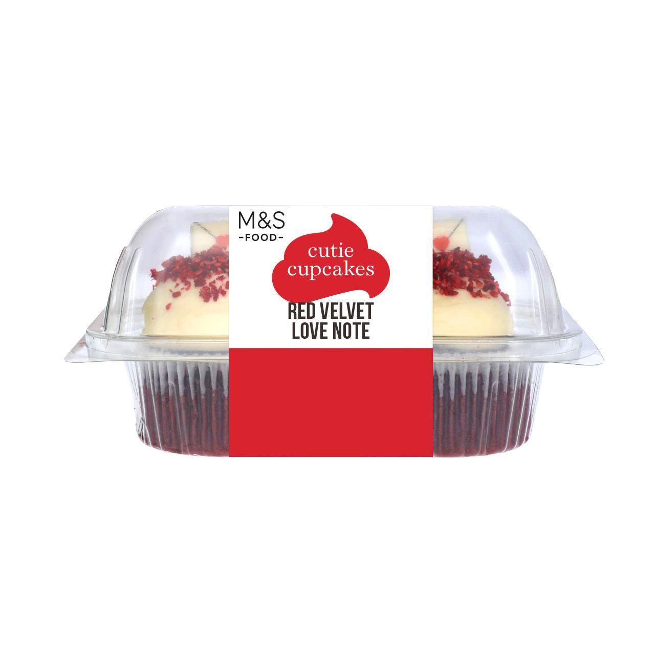 M&S Red Velvet Cutie Cupcakes