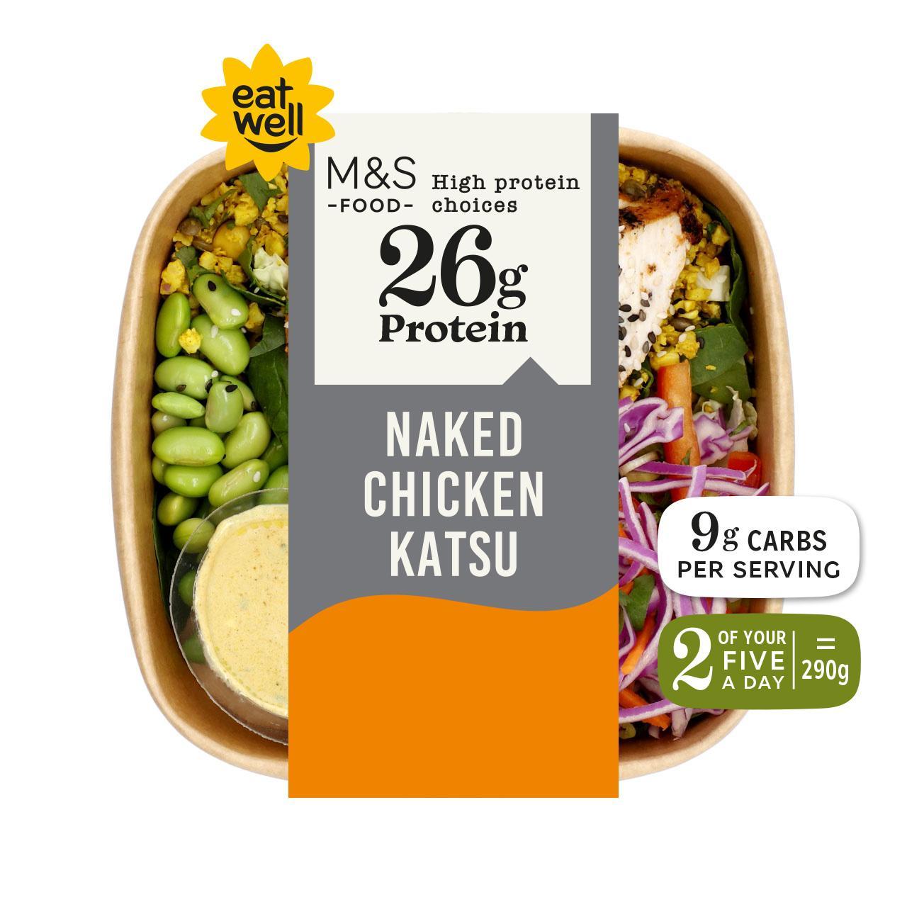 M&S Naked Chicken Katsu Salad