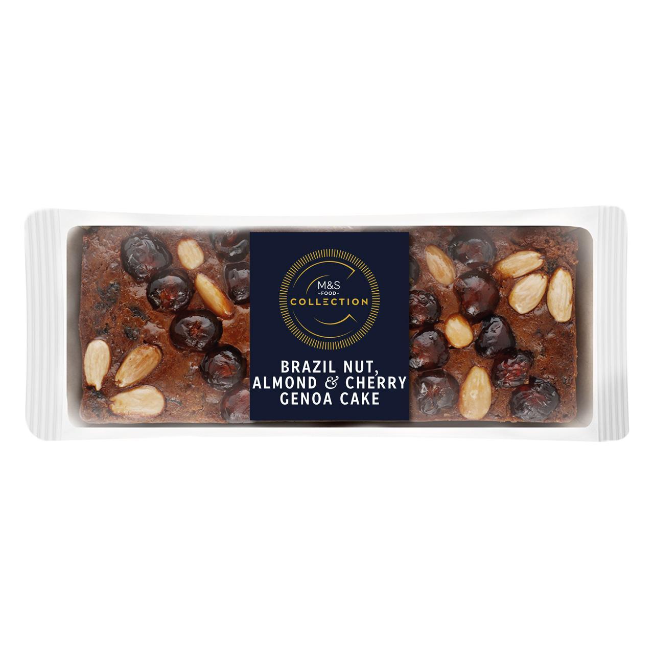 M&S Collection Brazil Nut, Almond & Cherry Genoa Cake