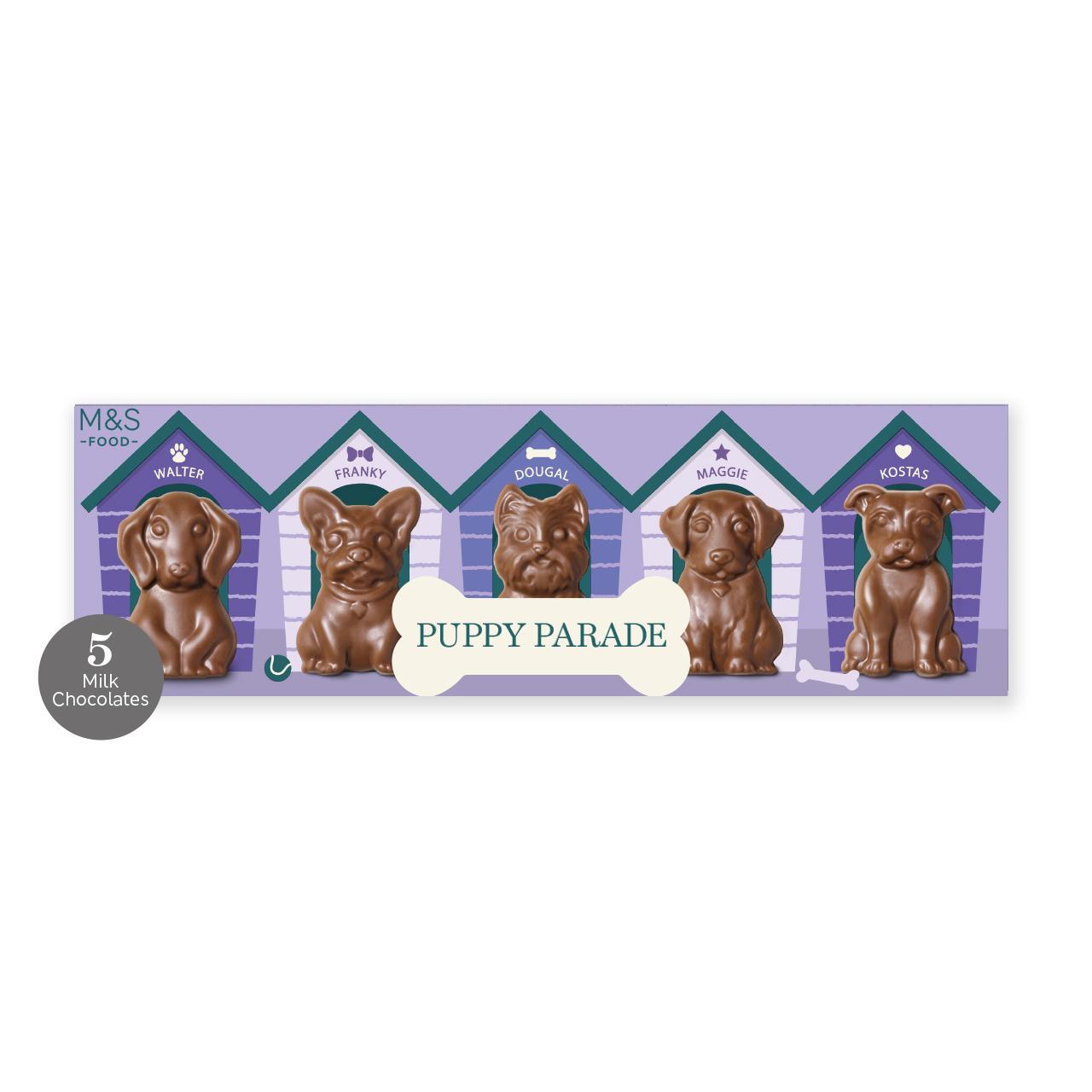 M&S Puppy Parade Chocolates