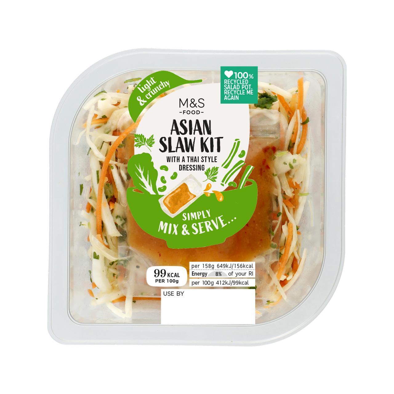 M&S Crunchy Asian Slaw Kit