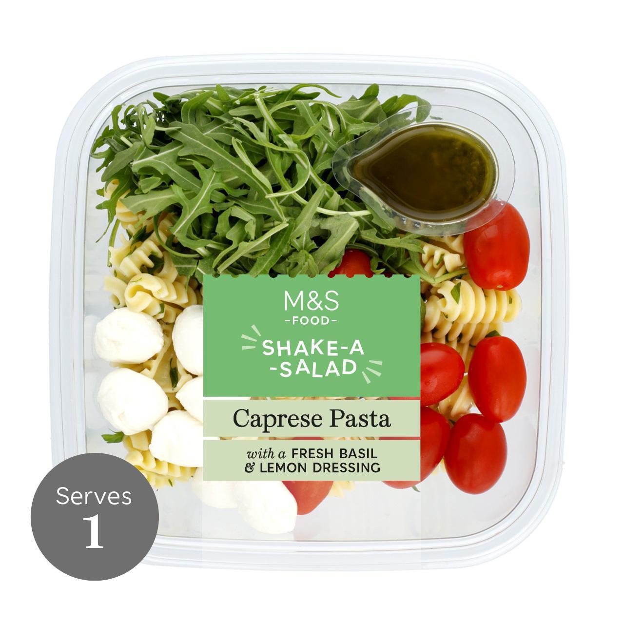 M&S Shake-a-Salad Caprese Pasta