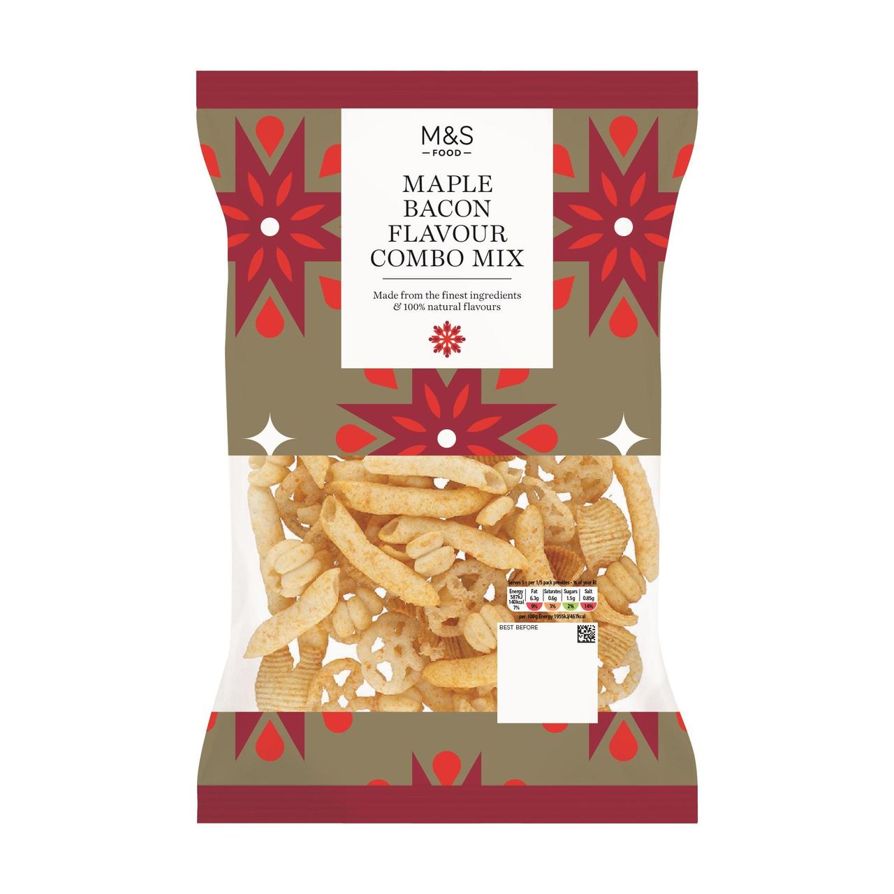 M&S Maple Bacon Flavour Combo Mix