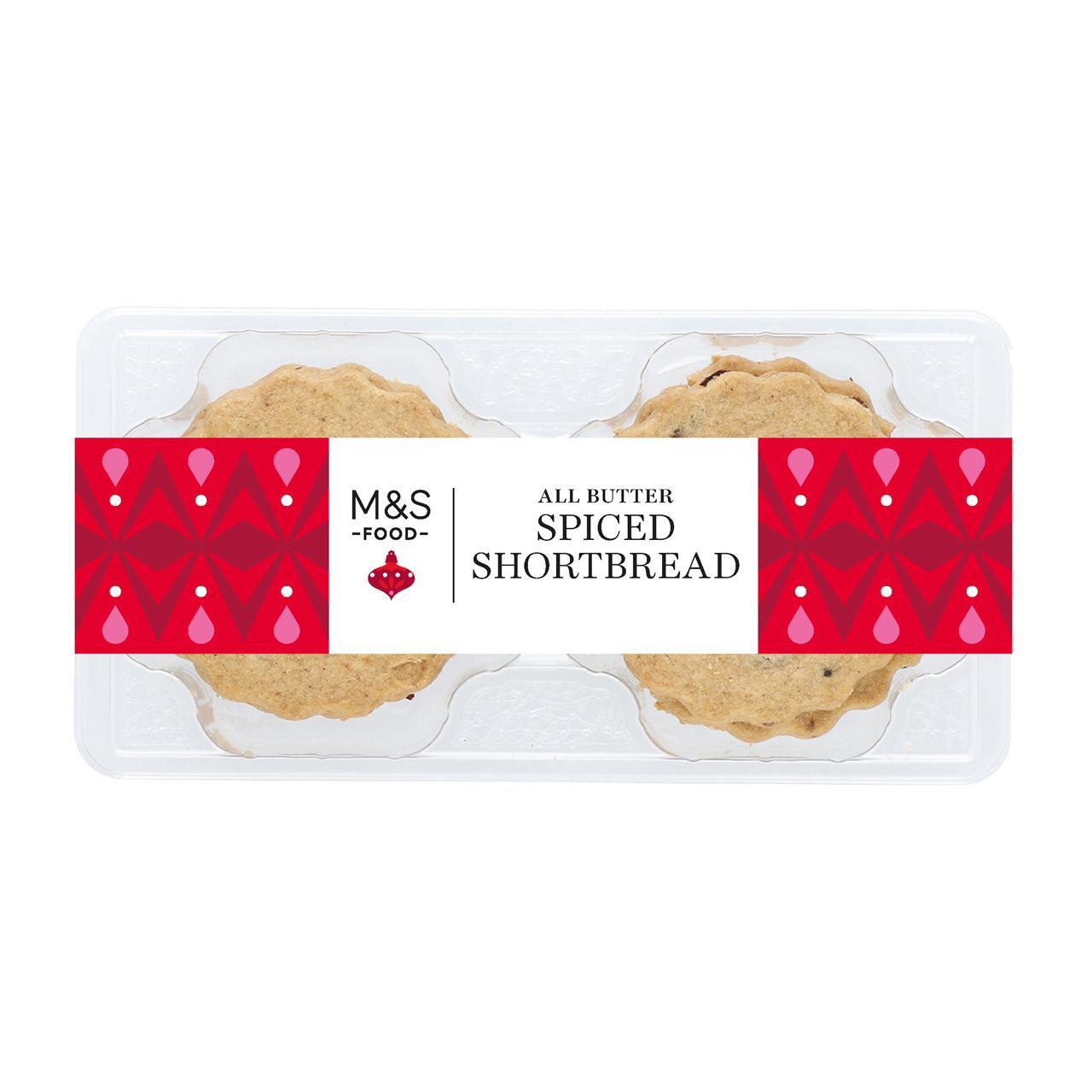 M&S All Butter Spiced Shortbread