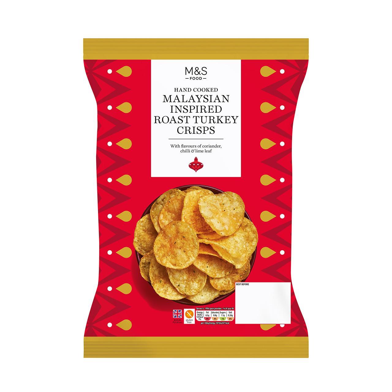 M&S Malaysian Inspired Roast Turkey Crisps