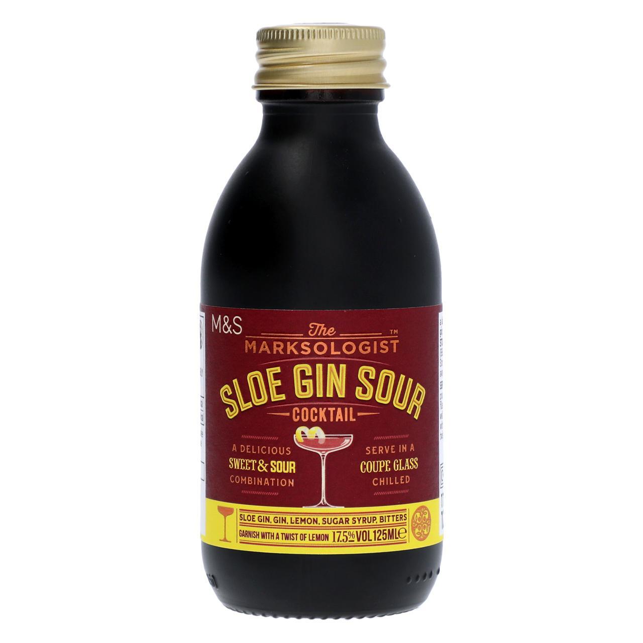 M&S The Marksologist Sloe Gin Sour Cocktail