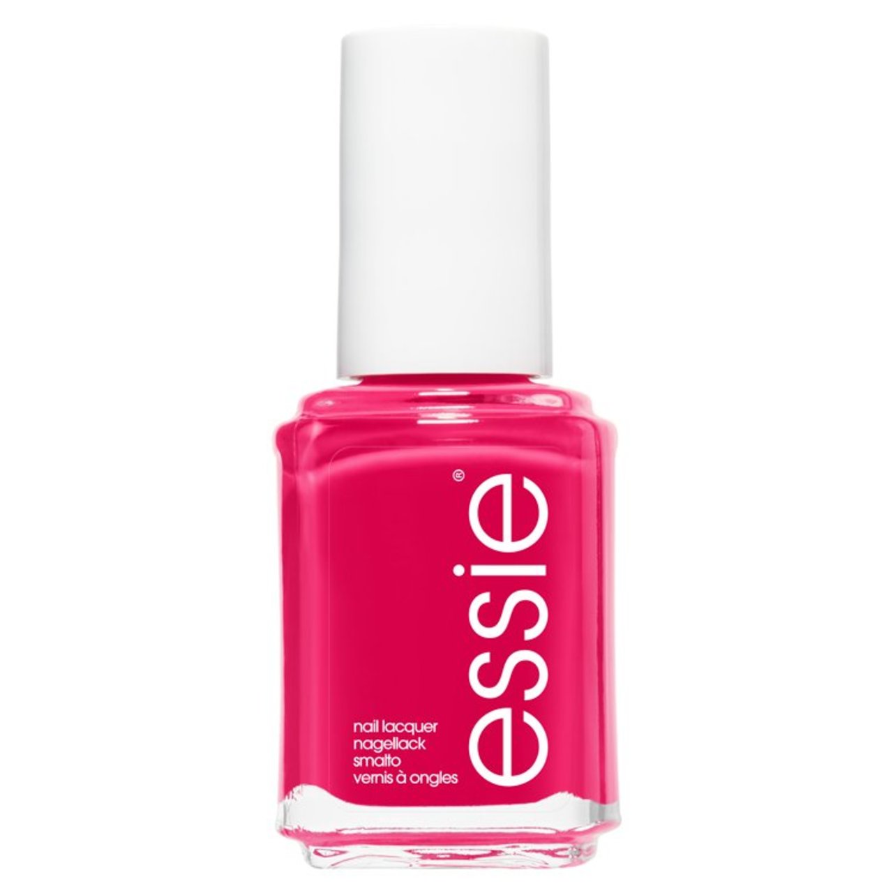 Essie 27 Watermelon Bright Red Pink Nail Polish