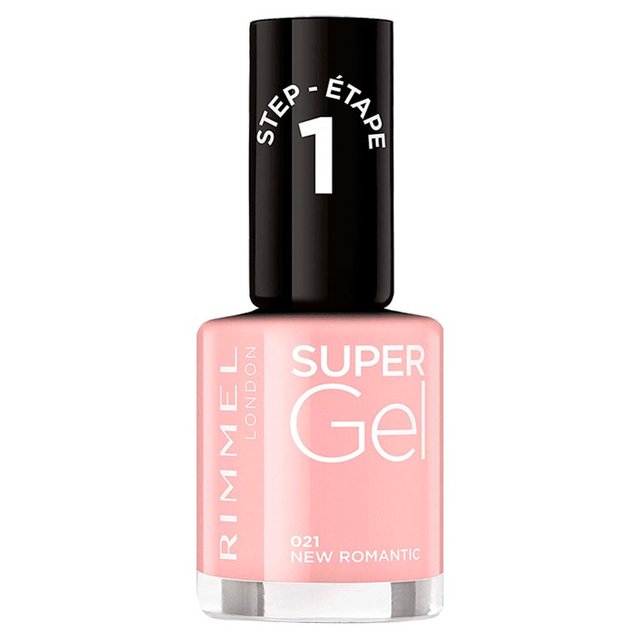 Rimmel London Super Gel Nail Polish 021 New Romantic 12ml