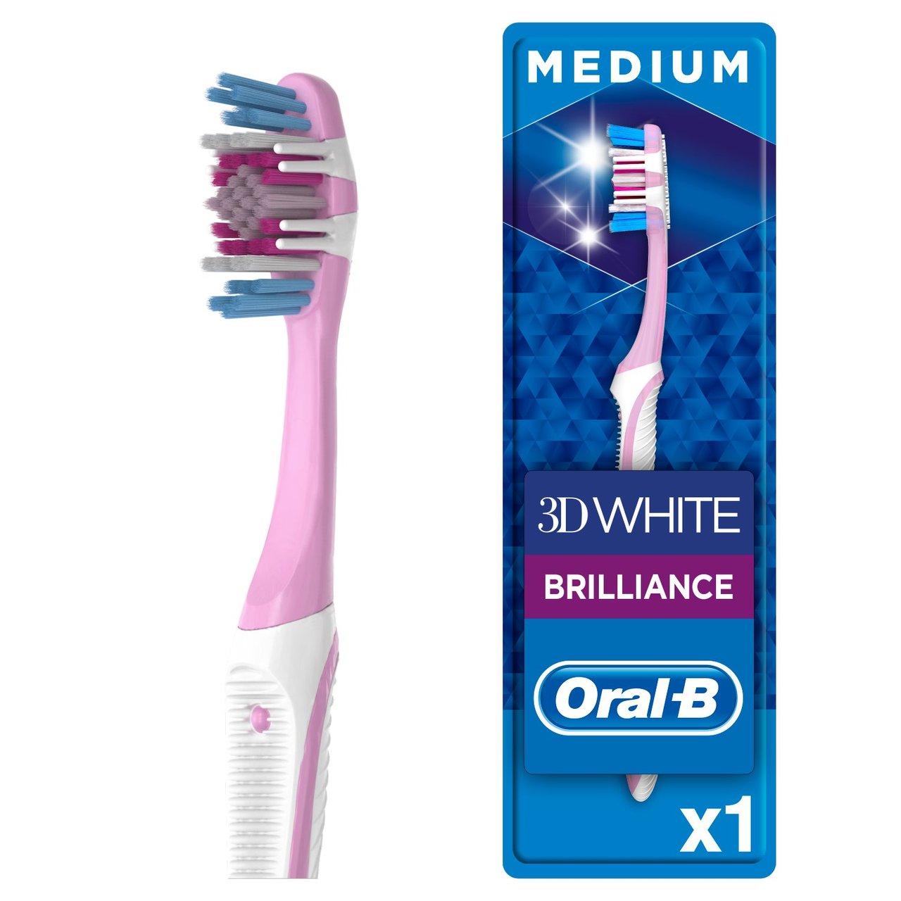 Oral-B 3D White Brilliance 40 Medium Toothbrush