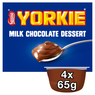 Yorkie Milk Chocolate Dessert 4 x 65g (260g)