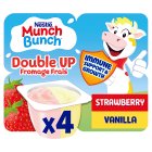 Munch Bunch Double Up Strawberry & Vanilla Yogurts