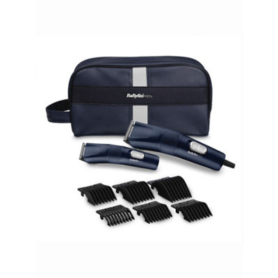 BaByliss For Men Blue Edition Hair Clipper Giftset