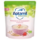 Aptamil Organic Banana & Strawberry Porridge 6 Months+  180g