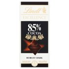 Lindt Excellence Dark 85% Cocoa Chocolate Bar 100g