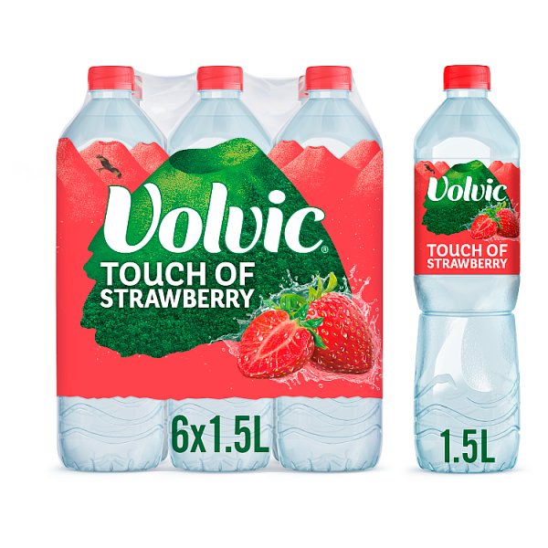 Volvic Touch of Fruit Strawberry Flavoured Water