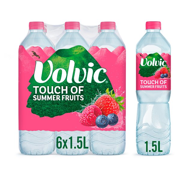 Volvic Touch of Fruit Summer Fruits Flavoured Water