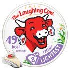 The Laughing Cow Lightest Cheese Triangles x8 133g