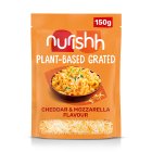 Nurishh Grated Cheddar & Mozzarella Style Blend Cheese 150g