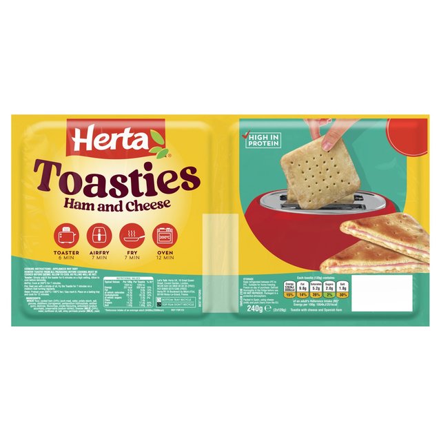 Herta Toasties Ham & Cheese