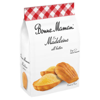 Bonne Maman Madeleine 7 Freshly Wrapped Cakes  7 per pack