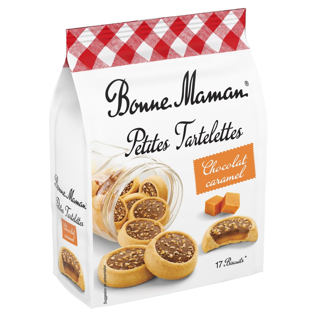 Bonne Maman Petit Choco & Caramel Tartlets Biscuits