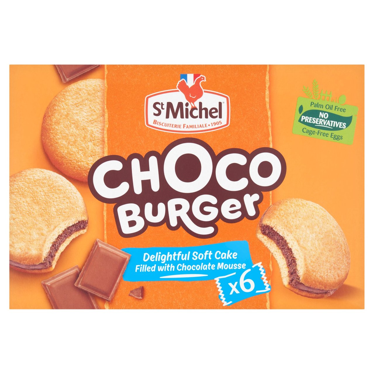 St Michel Choco Burger