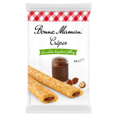 Bonne Maman Chocolate Hazelnut Filling Crêpes 192g