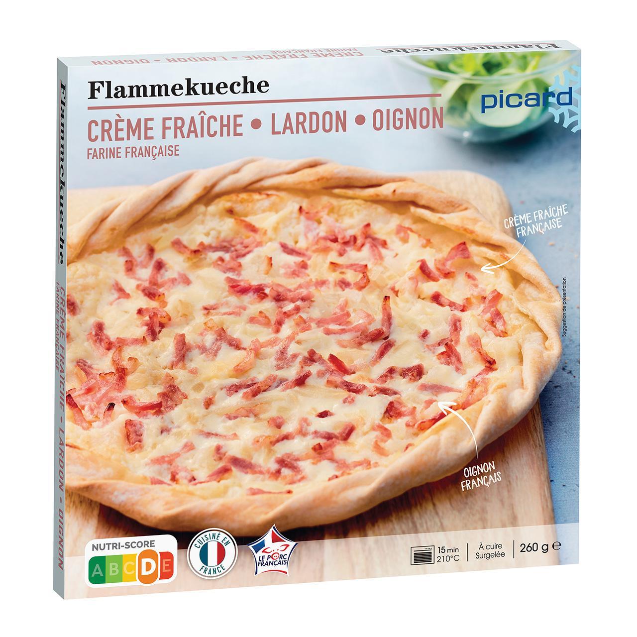 Picard Bacon, Creme Fraiche & Onion Pastry Tart 260g